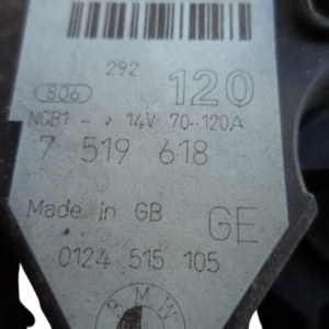 Bmw Z4 E85 2500 benzina anno dal 2002 al 2008 Alternatore 7519618 0 0124515105